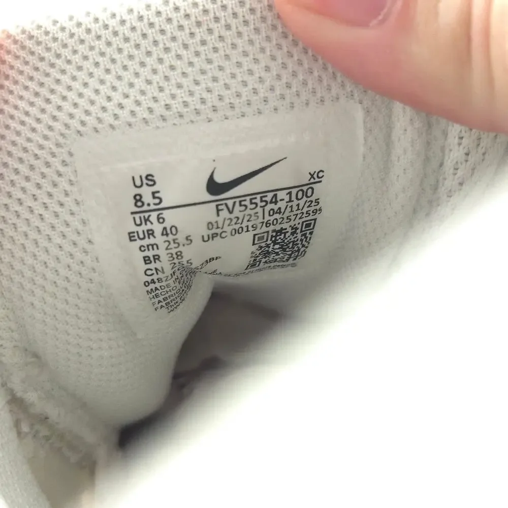 Nike Zoom Vapor 12 Women's Size 8.5 FV5554-100 White Black